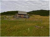 Planina Ravne - Kocbekov dom na Korošici